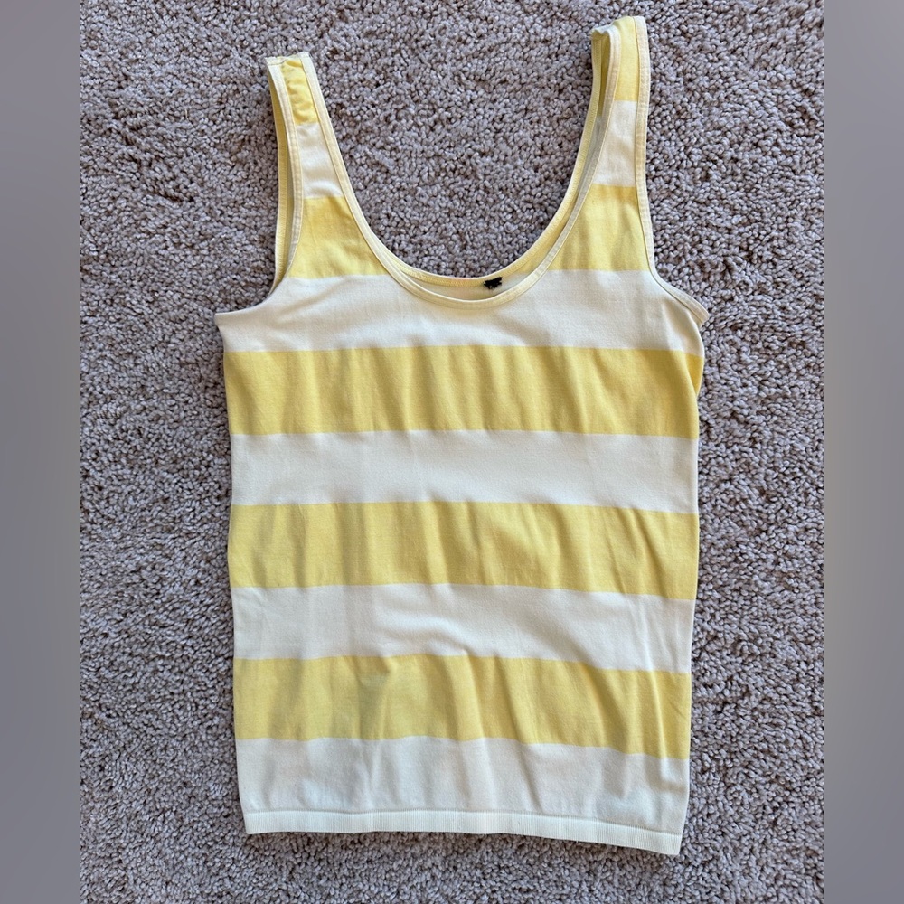 Yellow Striped Tank